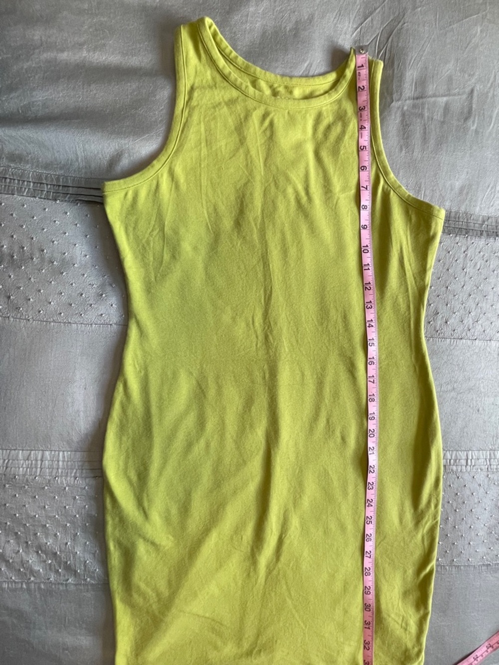 Sleeveless Bodycon Dress Duo - Pink & Lime - Picture 14 of 14